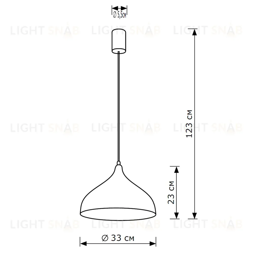 Подвесной светильник LightHall Beaco 33 LH032044 LH032044