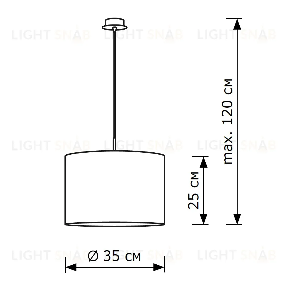 Подвесной светильник LightHall Alicen 35 LH022027 LH022027