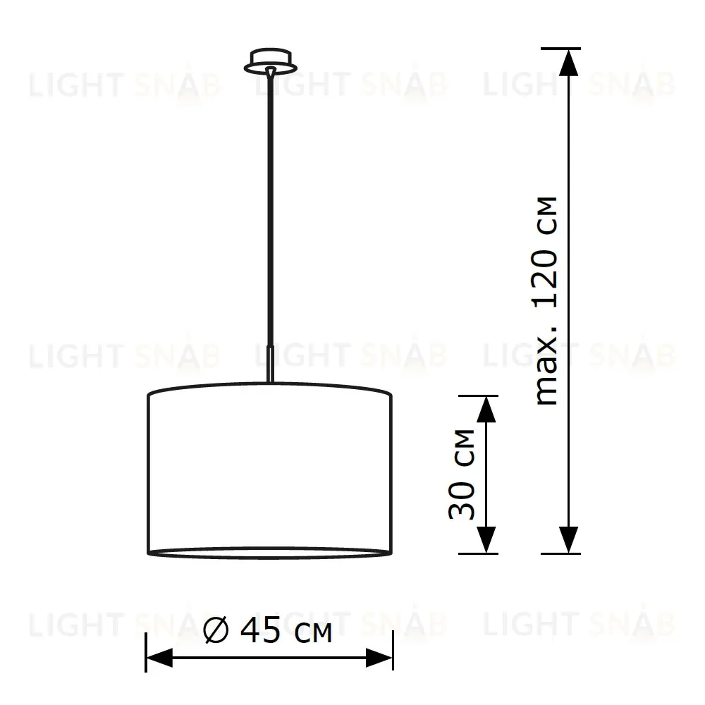 Подвесной светильник LightHall Alicen 45 LH022021 LH022021
