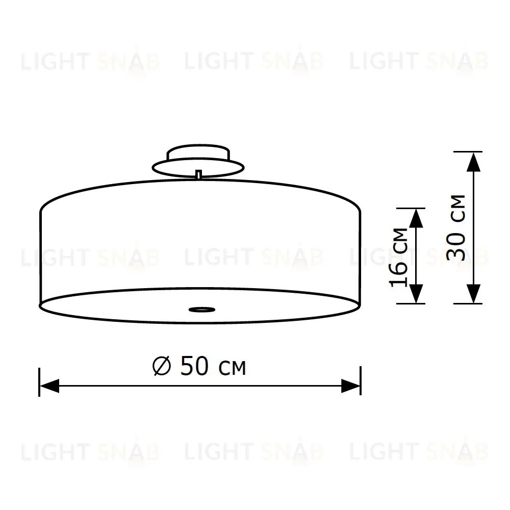 Потолочный светильник LightHall Viviana 50 LH022012 LH022012