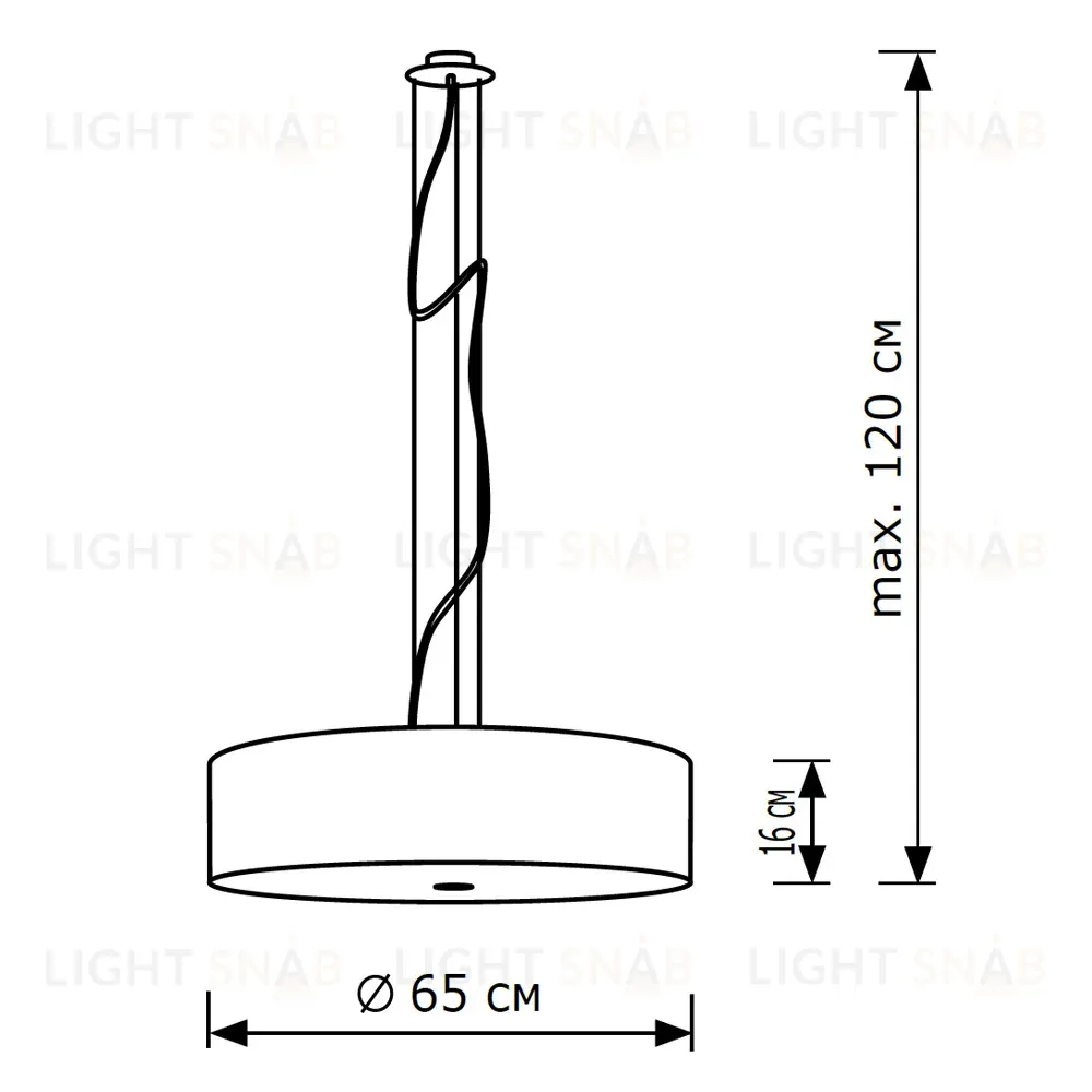 Подвесной светильник LightHall Viviana 65 LH022009 LH022009
