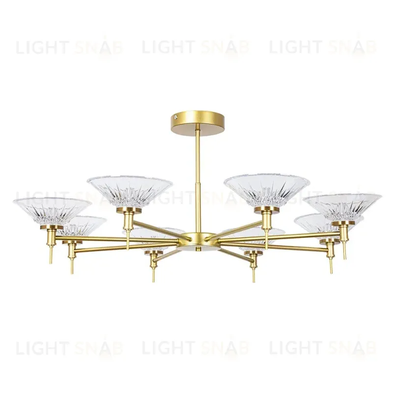 Люстра на штанге Arte Lamp Alessia A2076PL-8GO A2076PL-8GO
