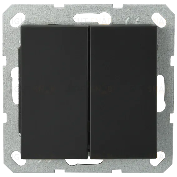 Переключатель 2-клавишный перекрестный Jasmart G3014PB G3014PB