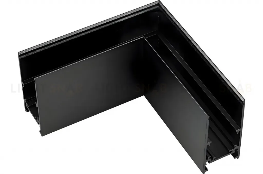 Коннектор угловой для накладного шинопровода Hesby Lighting  ElDeko HSBL_0053_1 HSBL_0053_1