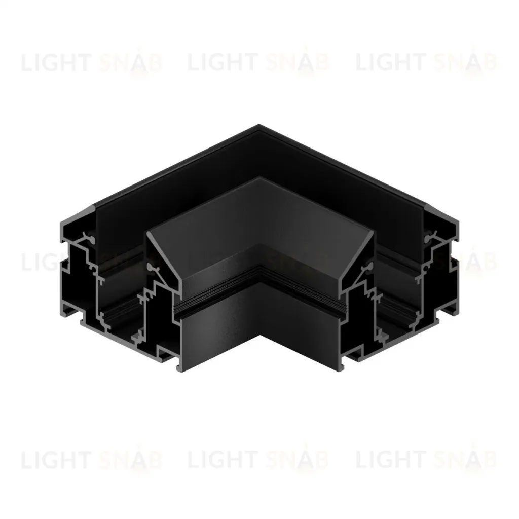 Коннектор угловой внутренний для шинопровода под натяжной потолок Hesby Lighting ElDeko HSBL_0187 HSBL_0187