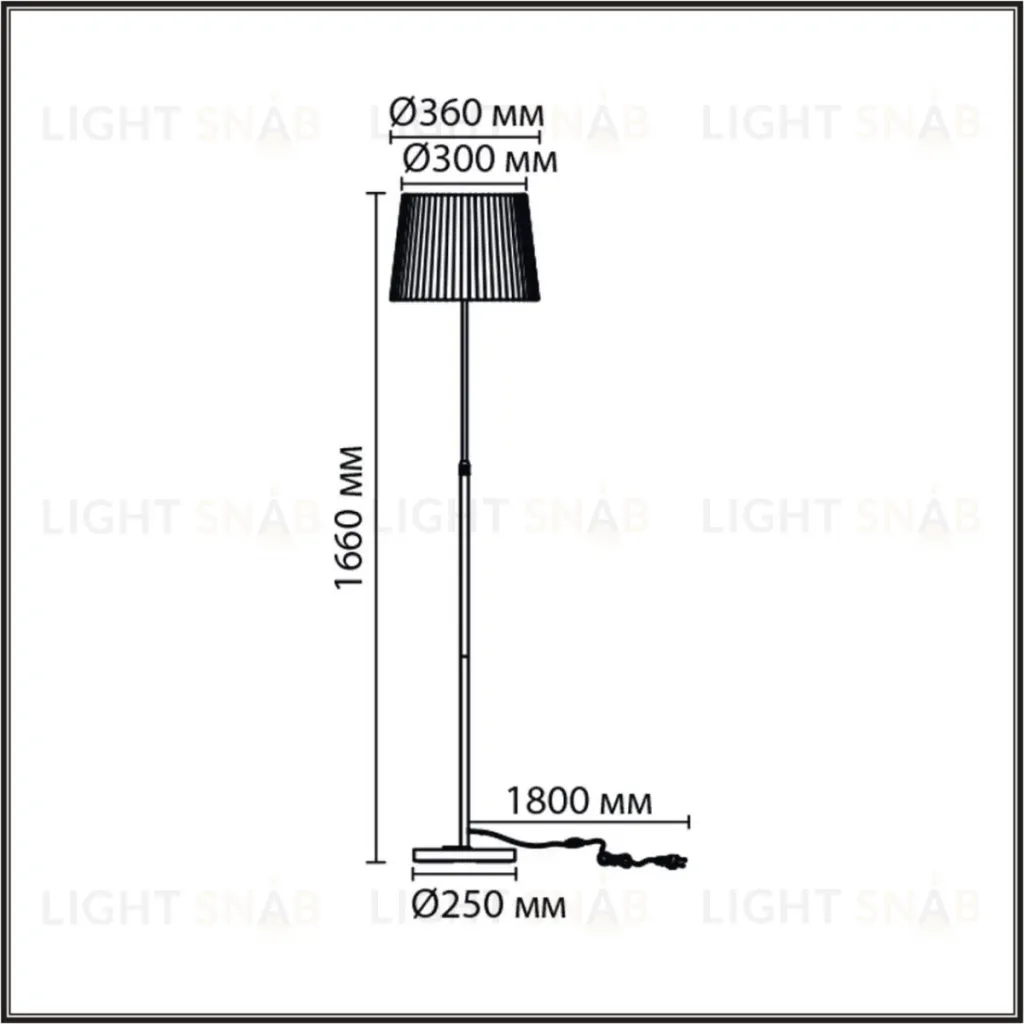 Торшер Lumion Moderni Tune 8302/1F 8302/1F