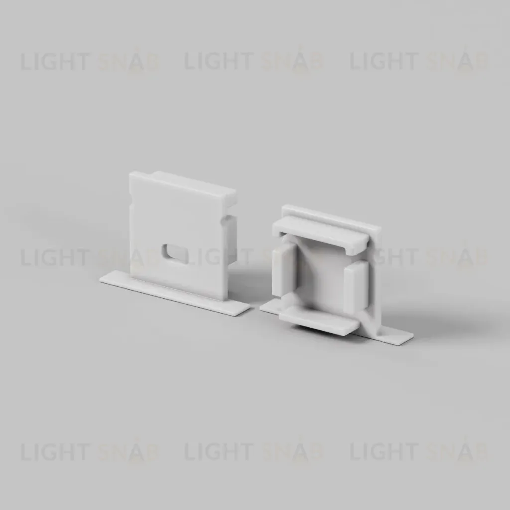 Комплект заглушек для профиля 27×20 2шт Maytoni Led Strip ALM-2720-EC 642070 642070