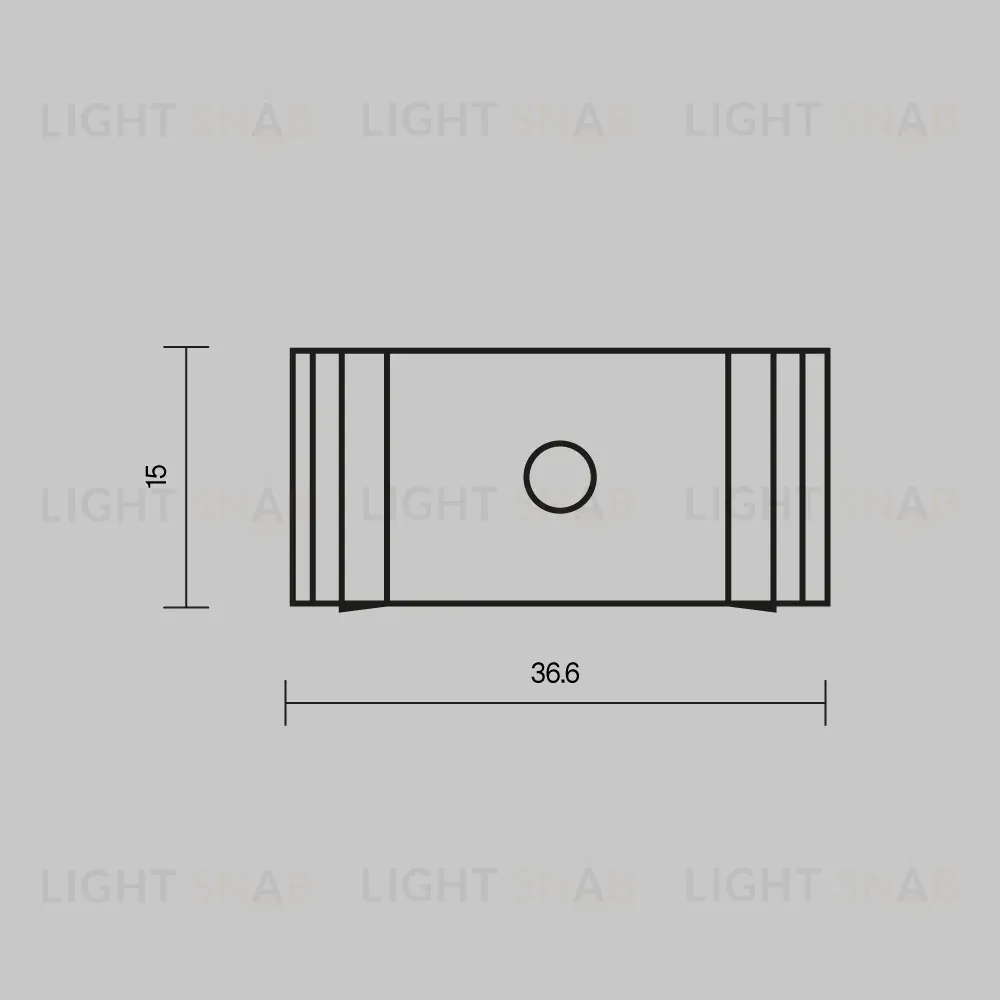 Комплект креплений для профиля 35×35 4шт Maytoni Led Strip ALM-3535A-MT 642032 642032