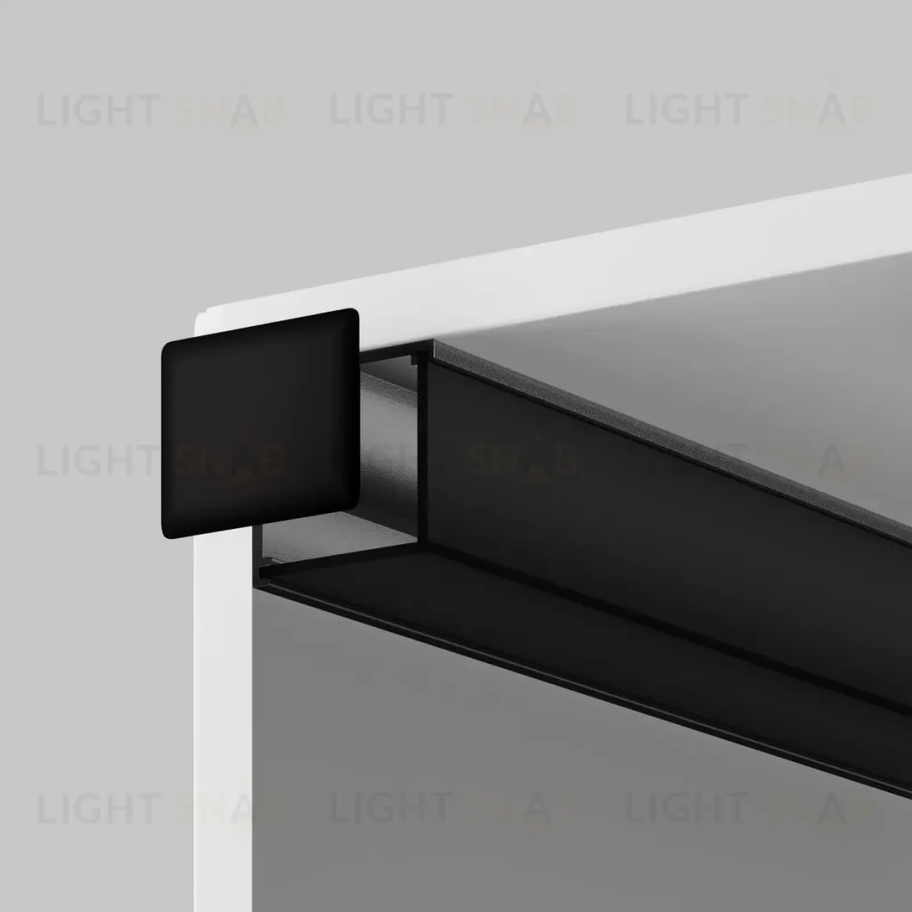 Комплект заглушек для профиля 16×16 2шт Maytoni Led Strip ALM-1616S-B-EC 642030 642030