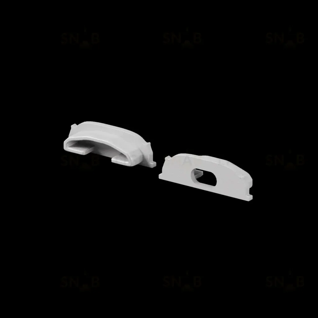 Комплект заглушек для профиля 18×06 2шт Maytoni Led Strip ALM-1806-EC 642075 642075