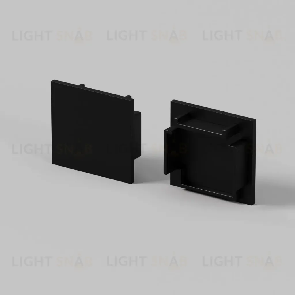 Комплект заглушек для профиля 25×22 2шт Maytoni Led Strip ALM-2522-B-EC 642066 642066