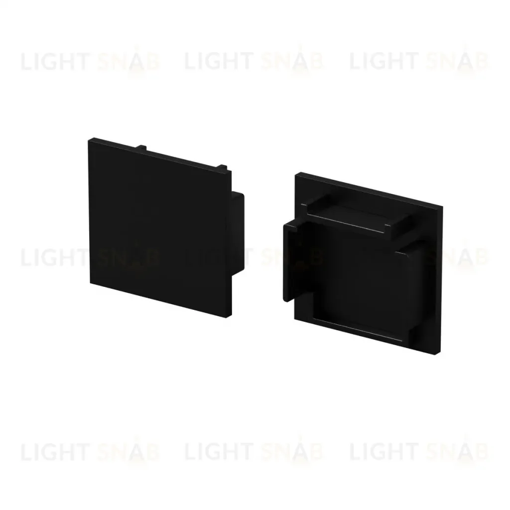 Комплект заглушек для профиля 25×22 2шт Maytoni Led Strip ALM-2522-B-EC 642066 642066