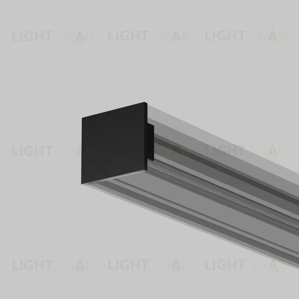 Комплект заглушек для профиля 25×22 2шт Maytoni Led Strip ALM-2522-B-EC 642066 642066