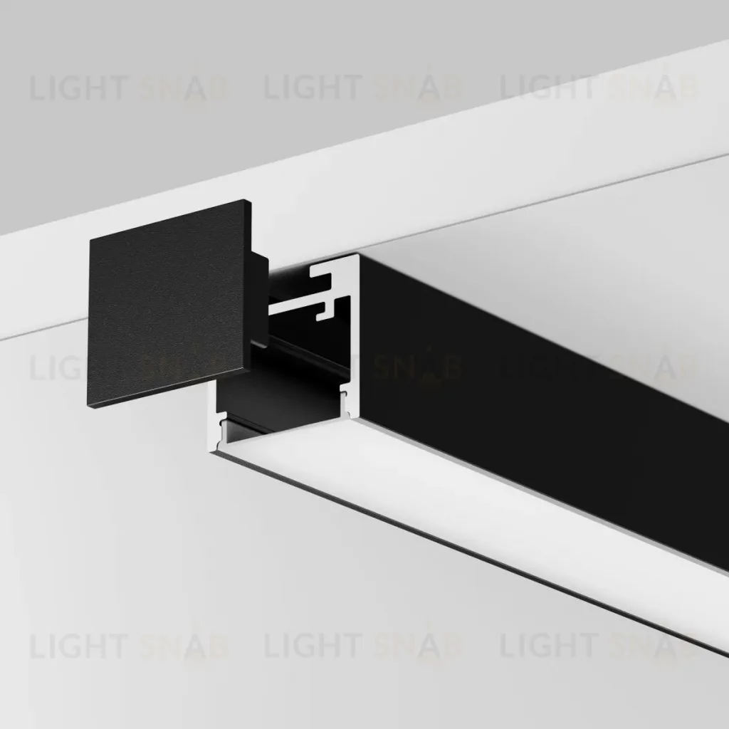 Комплект заглушек для профиля 25×22 2шт Maytoni Led Strip ALM-2522-B-EC 642066 642066