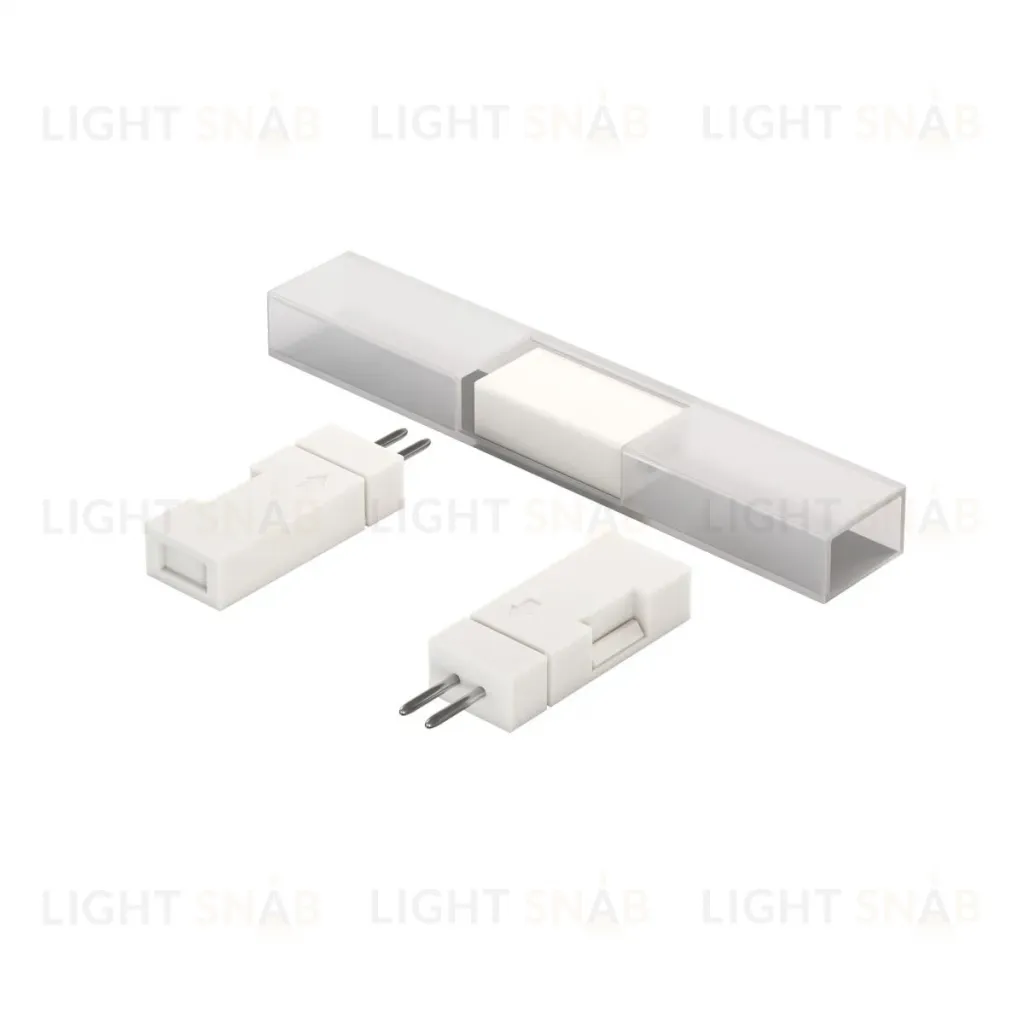 Двусторонний коннектор соединительный для светодиодной ленты 220В 5шт Maytoni Led Strip 201207 201207