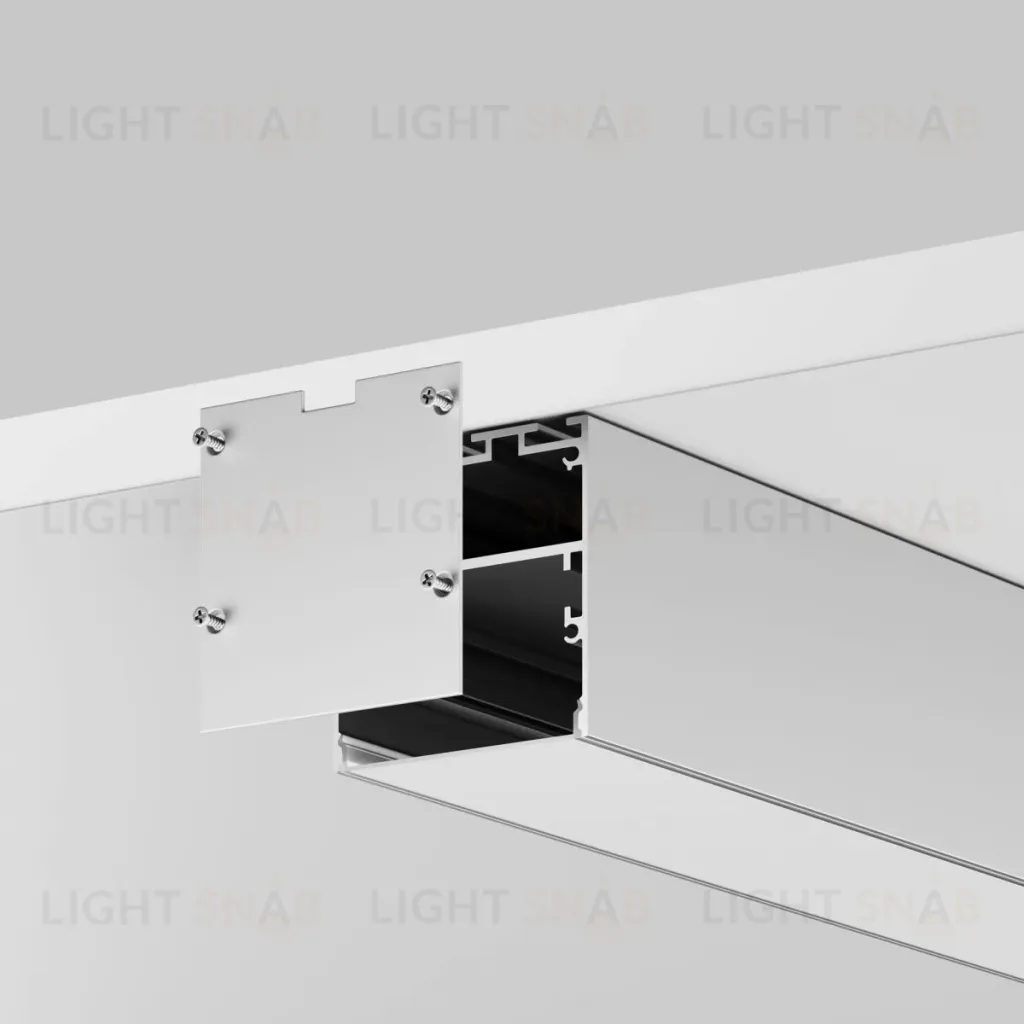 Комплект заглушек для профиля 50×50 2шт Maytoni Led Strip ALM-5050-S-EC 642046 642046