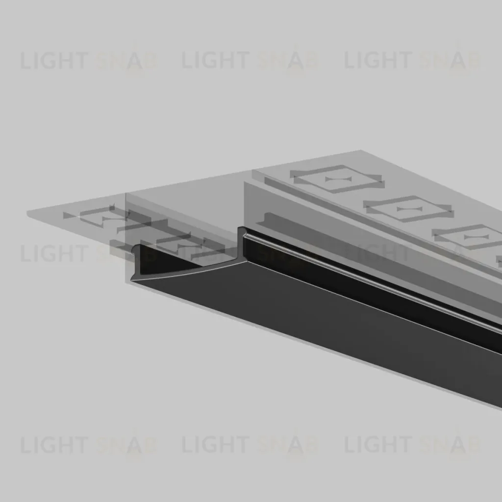 Рассеиватель для профиля 61×14 Maytoni Led Strip ALM-6114-B-DF-2M 642014 642014