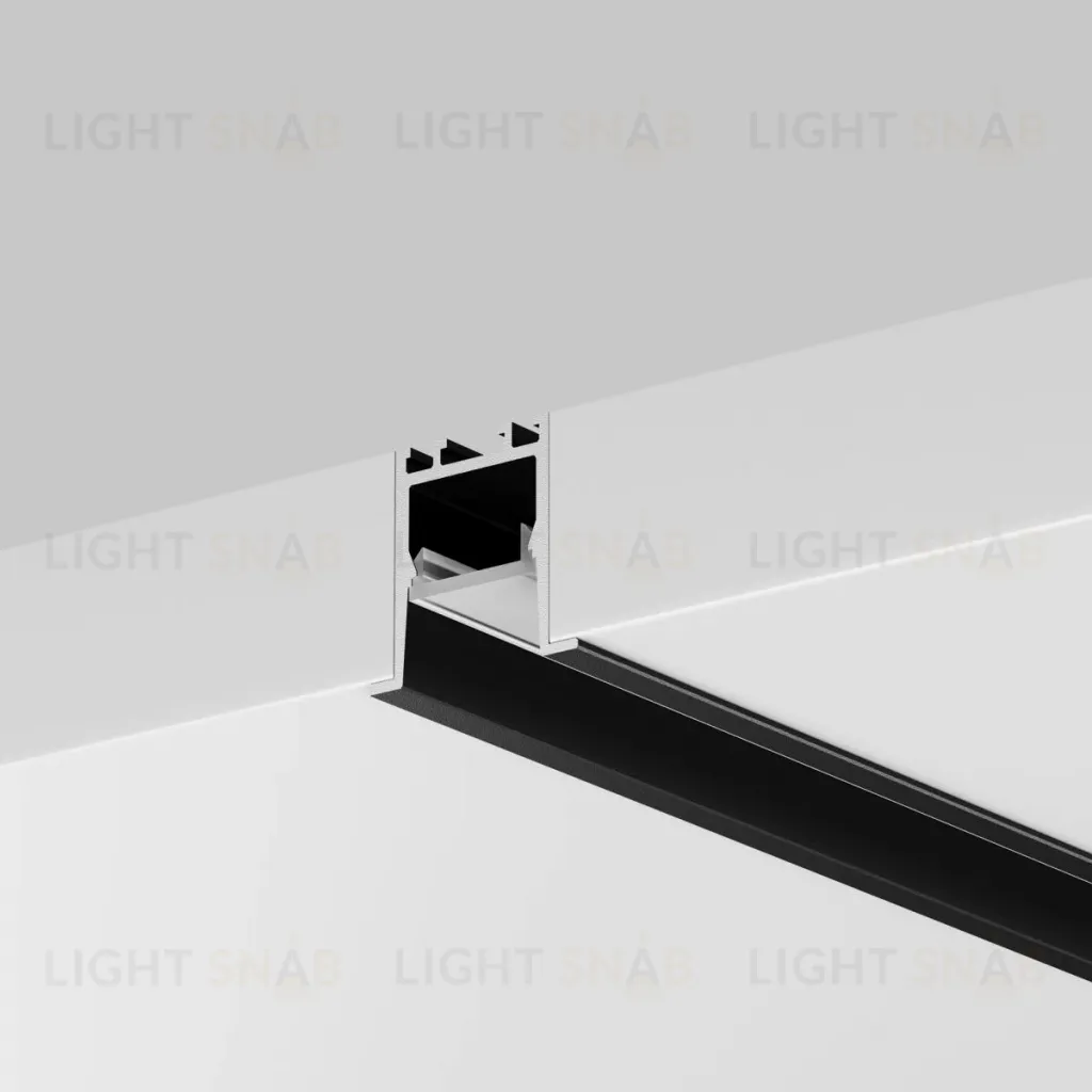Алюминиевый профиль встраиваемый скрытого монтажа 22x22 Maytoni Led Strip ALM-2222-B-2M 632013 632013