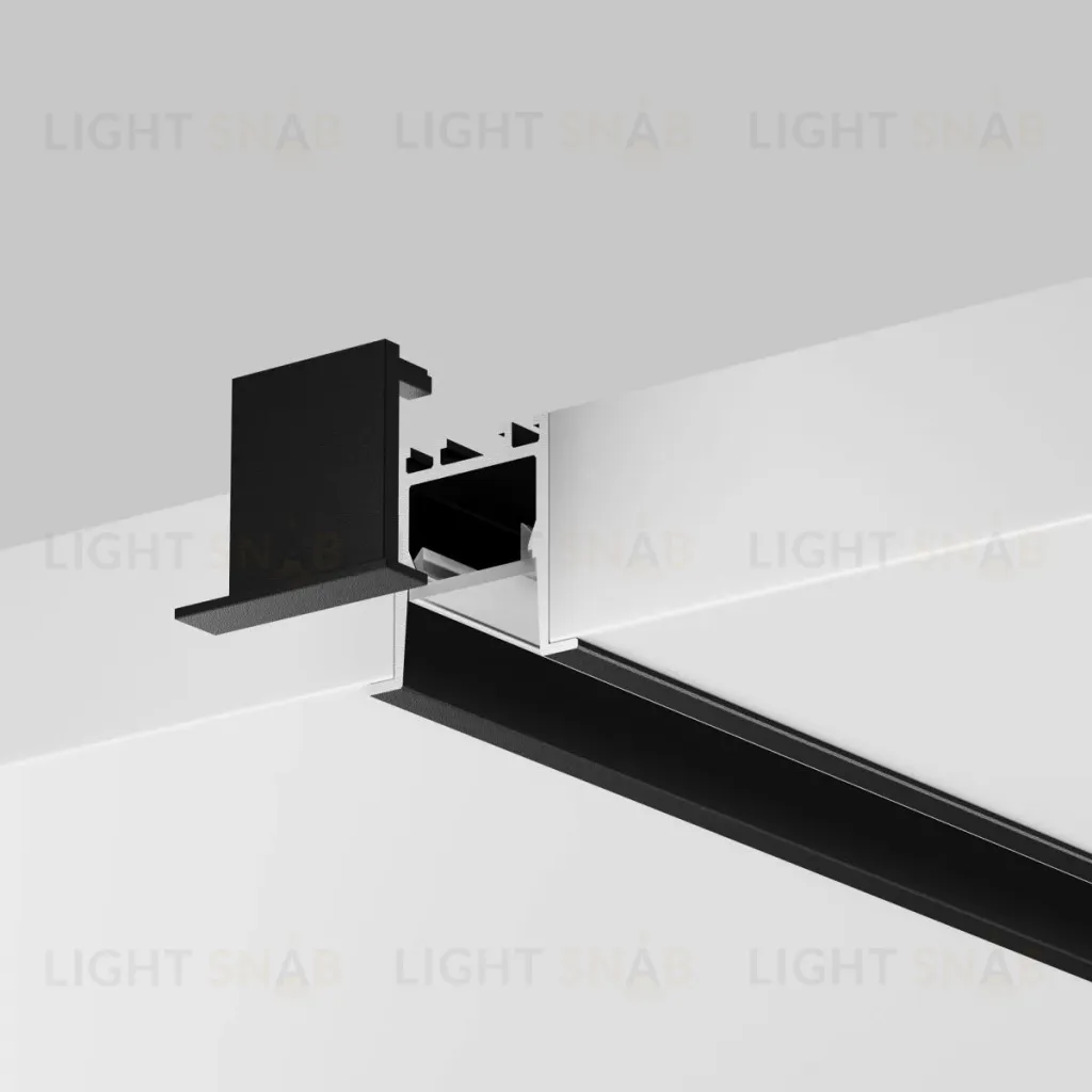 Алюминиевый профиль встраиваемый скрытого монтажа 22x22 Maytoni Led Strip ALM-2222-B-2M 632013 632013