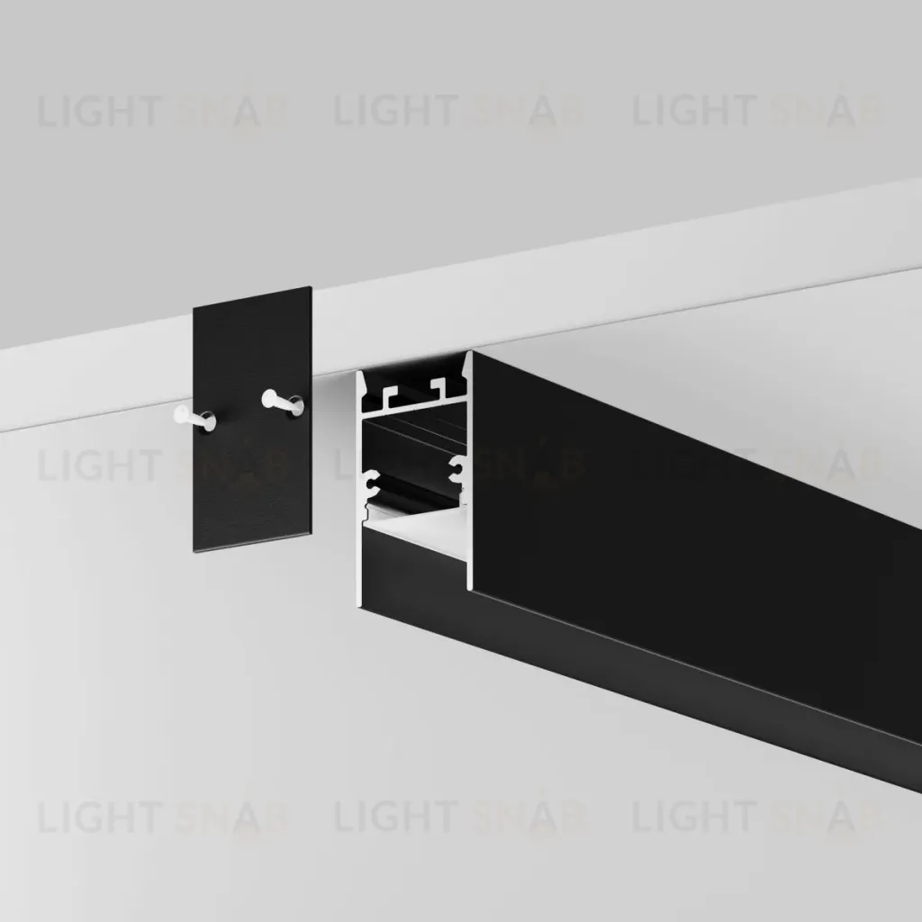 Алюминиевый профиль накладной-подвесной Maytoni Led Strip ALM-2542-B-2M 633010 633010