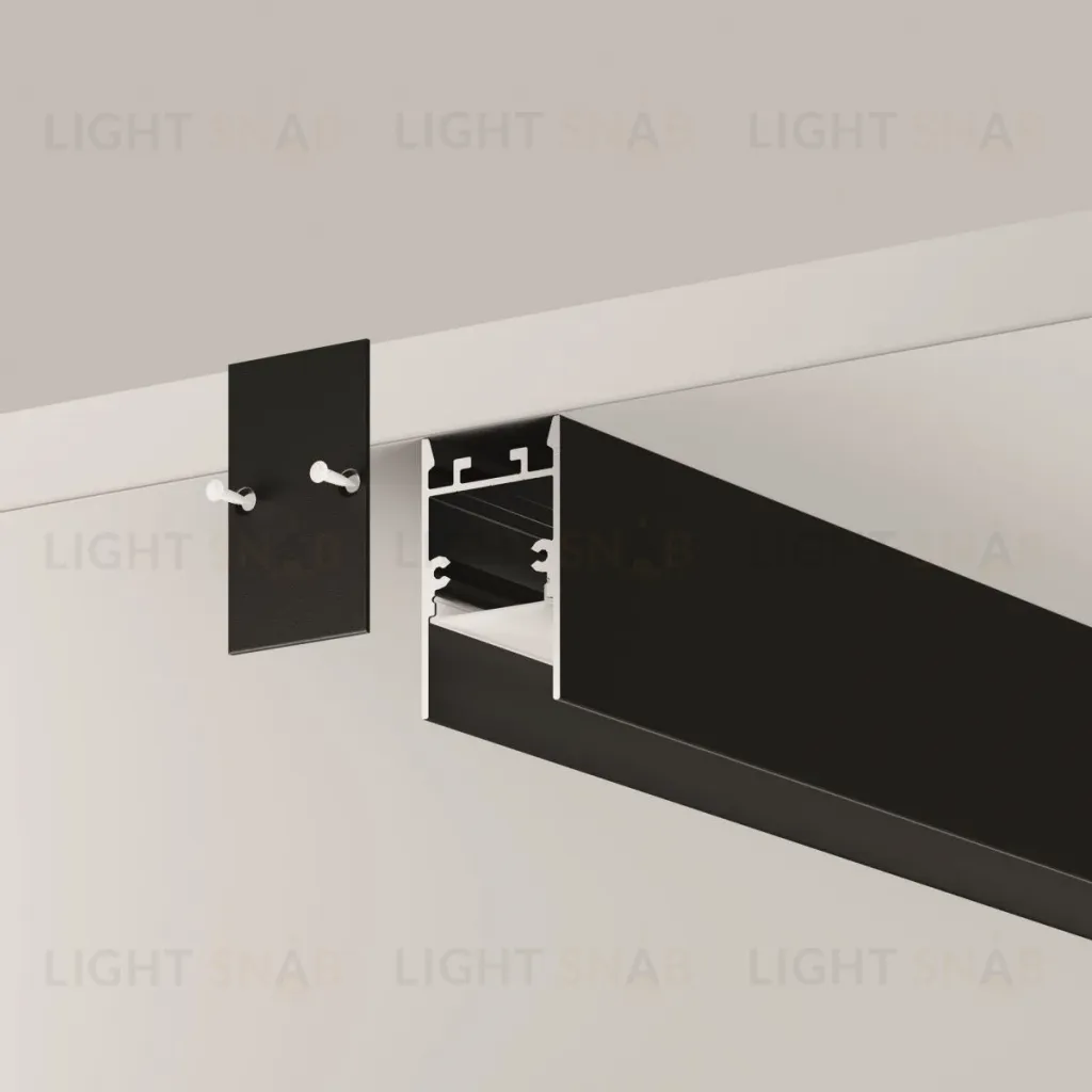 Алюминиевый профиль накладной-подвесной Maytoni Led Strip ALM-2542-B-2M 633010 633010