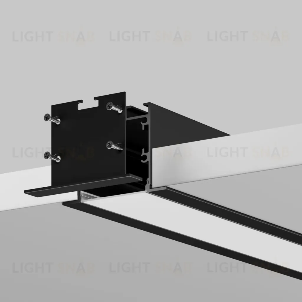 Комплект заглушек для профиля 50×35 2шт Maytoni Led Strip ALM-5035T-B-EC 642035 642035