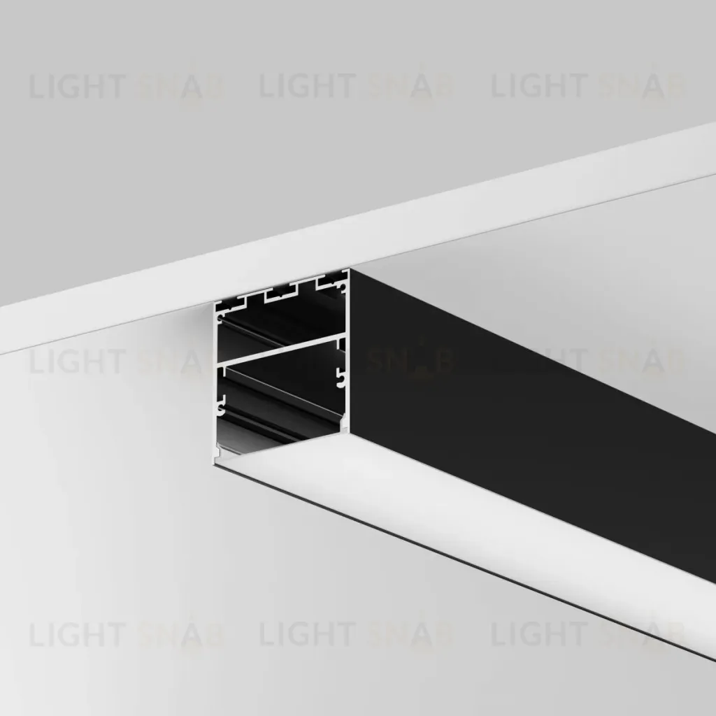 Алюминиевый профиль накладной-подвесной 50x50 Maytoni Led Strip ALM-5050T-B-2M 633008 633008