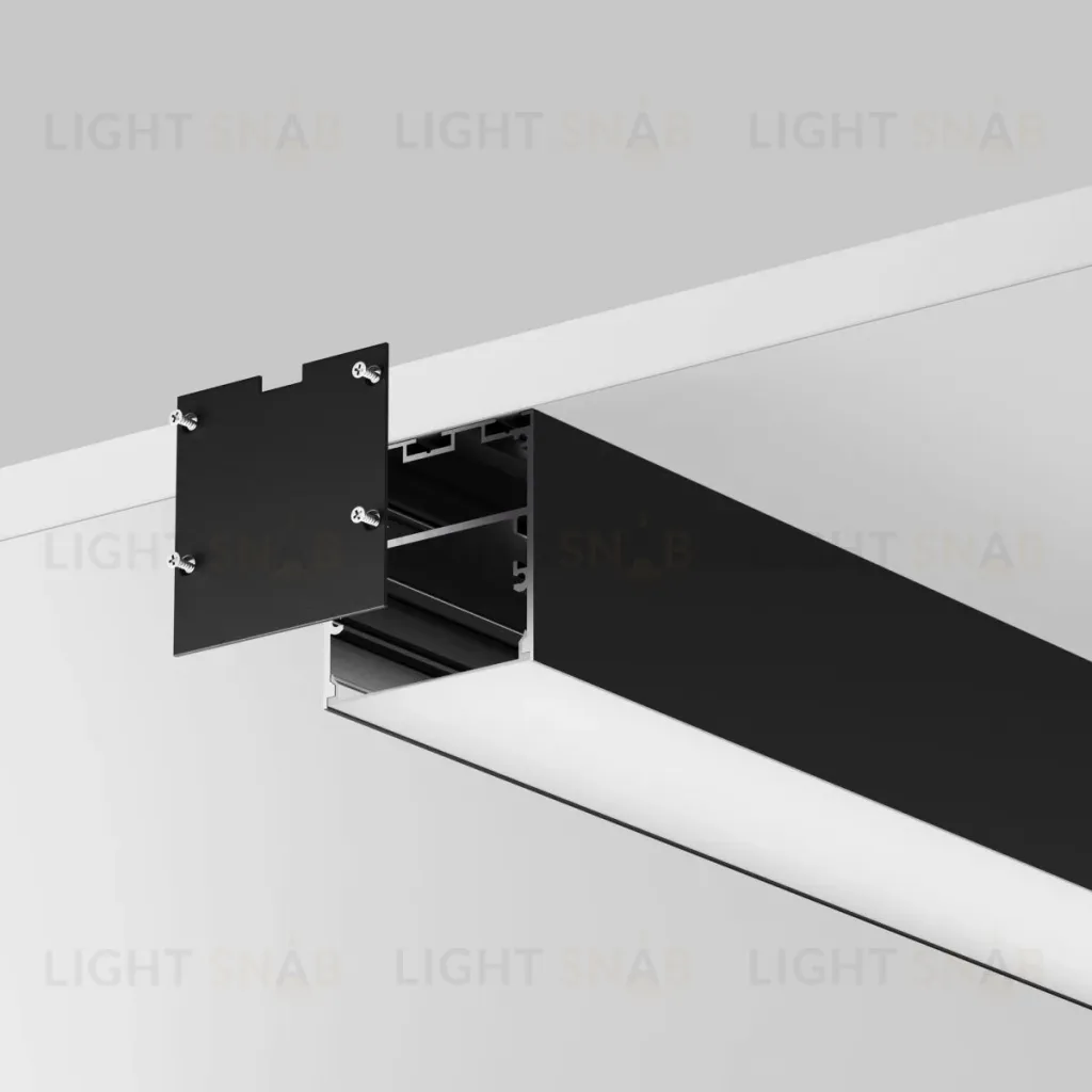 Алюминиевый профиль накладной-подвесной 50x50 Maytoni Led Strip ALM-5050T-B-2M 633008 633008
