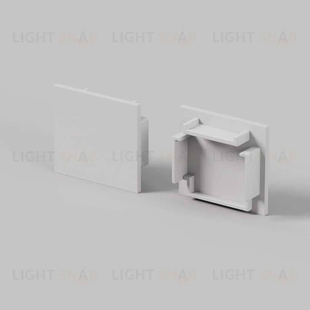 Комплект заглушек для профиля 25×22 2шт Maytoni Led Strip ALM-2522-S-EC 642065 642065