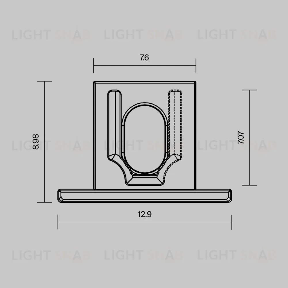 Комплект заглушек для профиля 12×09 10шт Maytoni Led Strip ALM-1209-EC 642068 642068