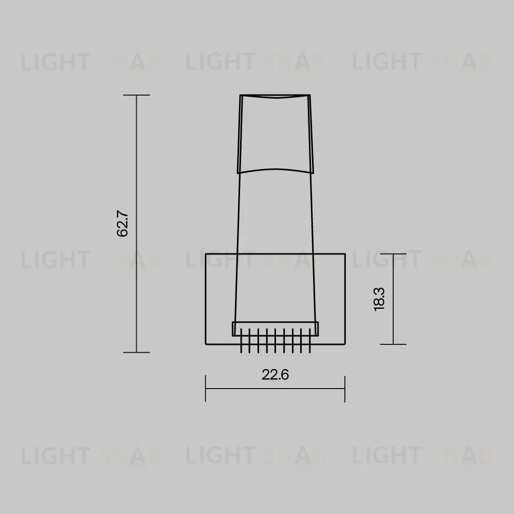 Комплект креплений для профиля 50×35 4шт Maytoni Led Strip ALM-5035T-MT 642036 642036