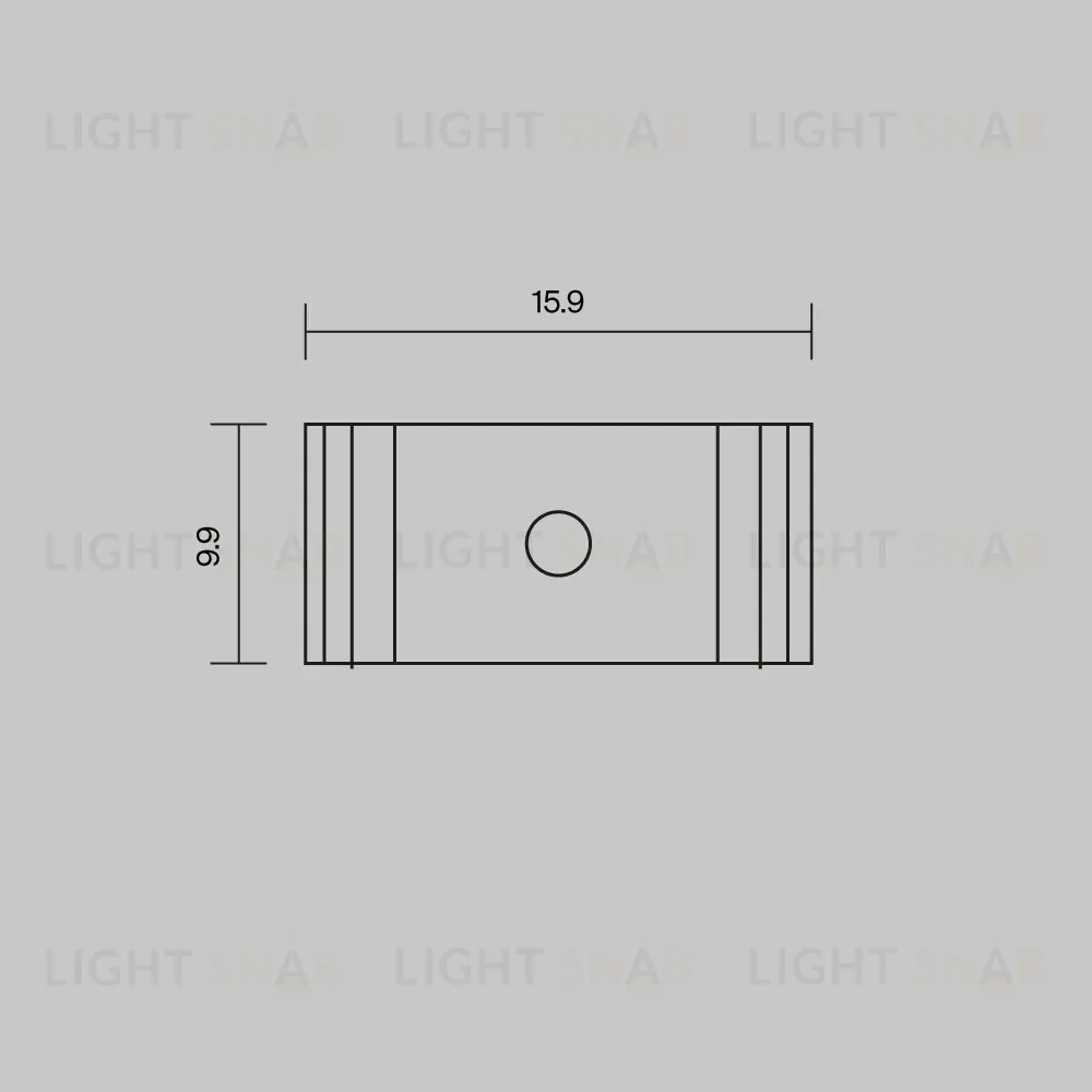 Комплект креплений для профиля 25×42 и 35x51 4шт Maytoni Led Strip ALM-2542-MT 642062