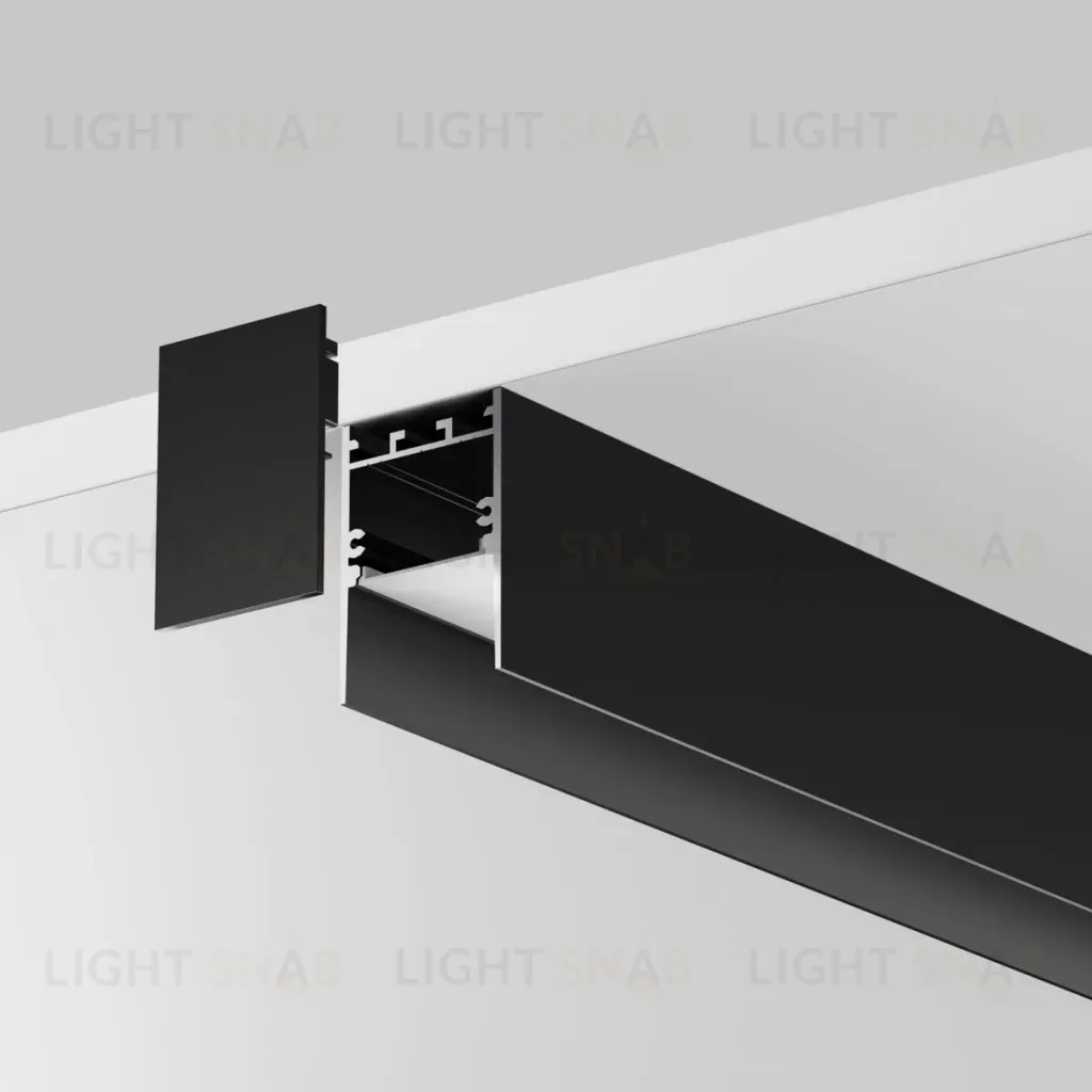Алюминиевый профиль накладной-подвесной 35x51 Maytoni Led Strip ALM-3551-B-2M 633011 633011