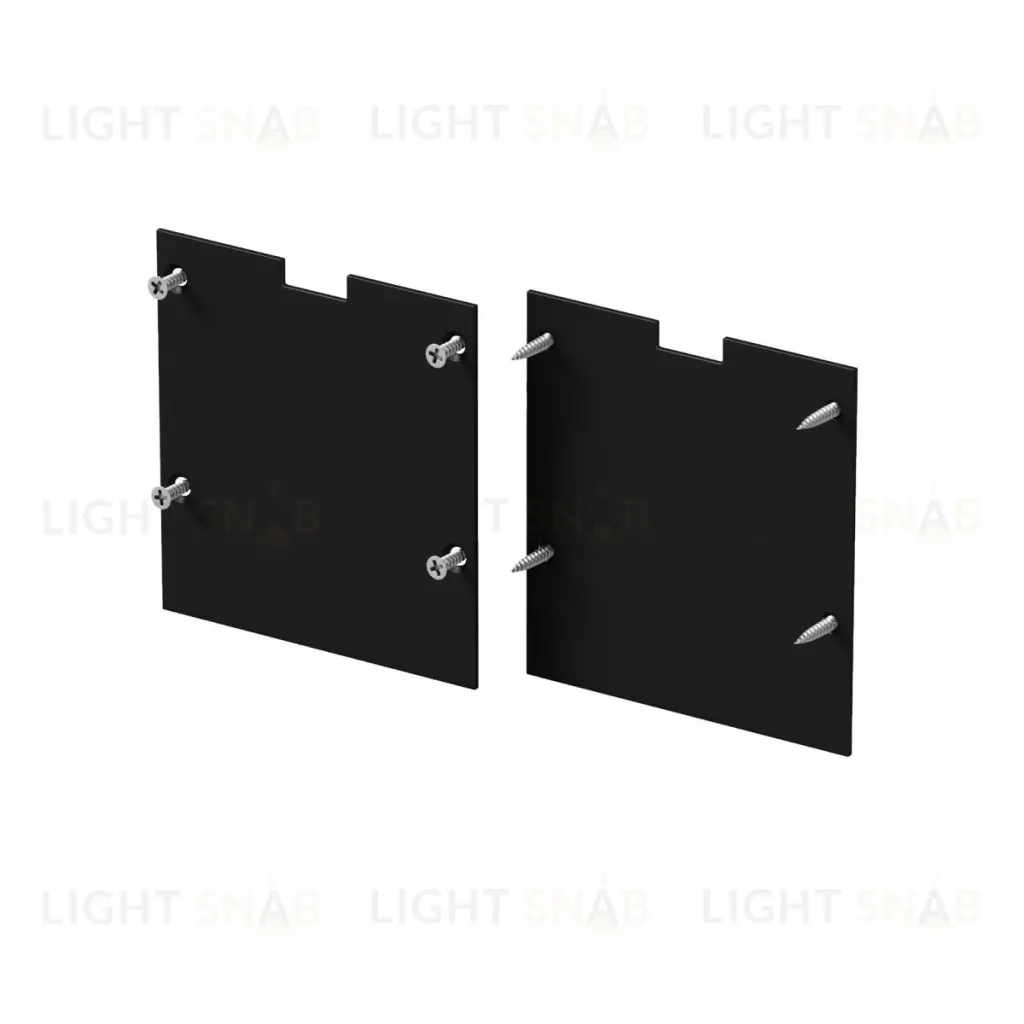Комплект заглушек для профиля 50×50 2шт Maytoni Led Strip ALM-5050T-B-EC 642047 642047