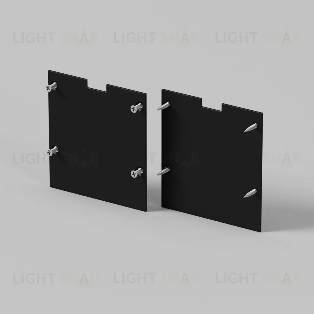 Комплект заглушек для профиля 50×50 2шт Maytoni Led Strip ALM-5050T-B-EC 642047 642047