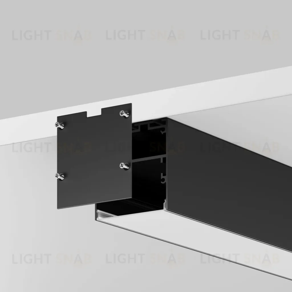 Комплект заглушек для профиля 50×50 2шт Maytoni Led Strip ALM-5050T-B-EC 642047 642047