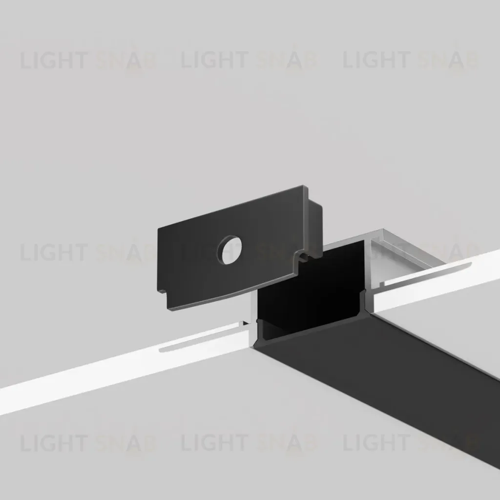 Комплект заглушек для профиля 61×14 2шт Maytoni Led Strip ALM-6114-B-EC 642013 642013