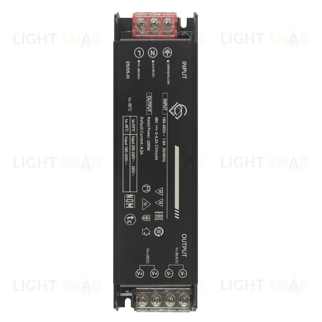 Драйвер Crystal Lux драйвер 48V 300W драйвер 48V 300W
