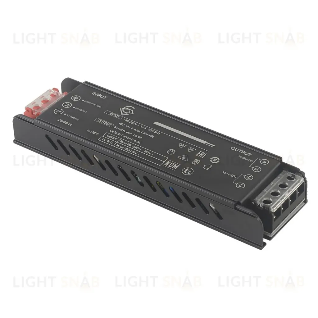 Драйвер Crystal Lux драйвер 48V 300W драйвер 48V 300W
