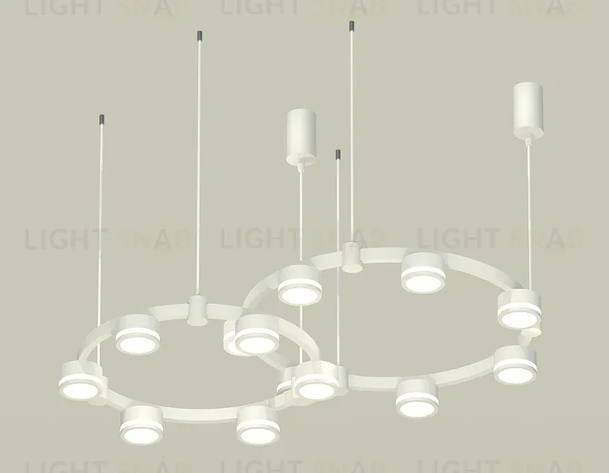 Комплект подвесного светильника Ambrella Light Techno Ring XR92081004 (A9208x2, C9236, C9231, N8412) XR92081004