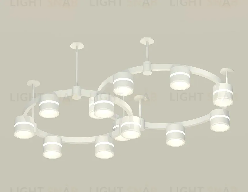 Комплект подвесного светильника Ambrella Light Techno Ring XR92211001 (A9221, A9226, C9236, C9231, N8444) XR92211001