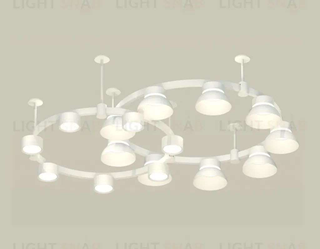 Комплект подвесного светильника Ambrella Light Techno Ring XR92211101 (A9221, A9226, C9241, C9236, N8140, N8112) XR92211101