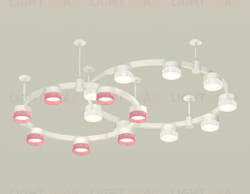 Комплект подвесного светильника Ambrella Light Techno Ring XR92211210 (A9221, A9226, C9241, C9236, N8480, N8486) XR92211210