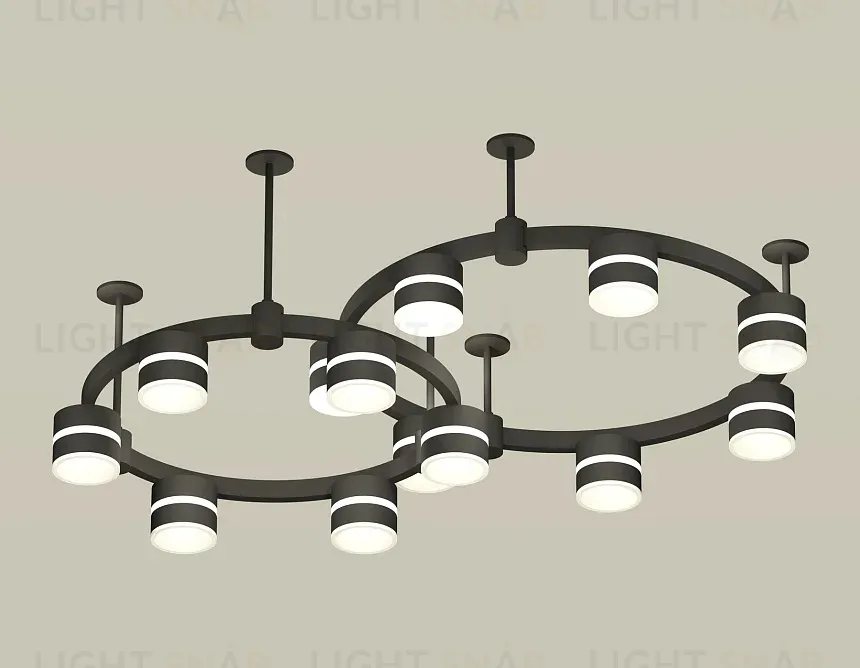 Комплект подвесного светильника Ambrella Light Techno Ring XR92221001 (A9222, A9227, C9238, C9232, N8445) XR92221001