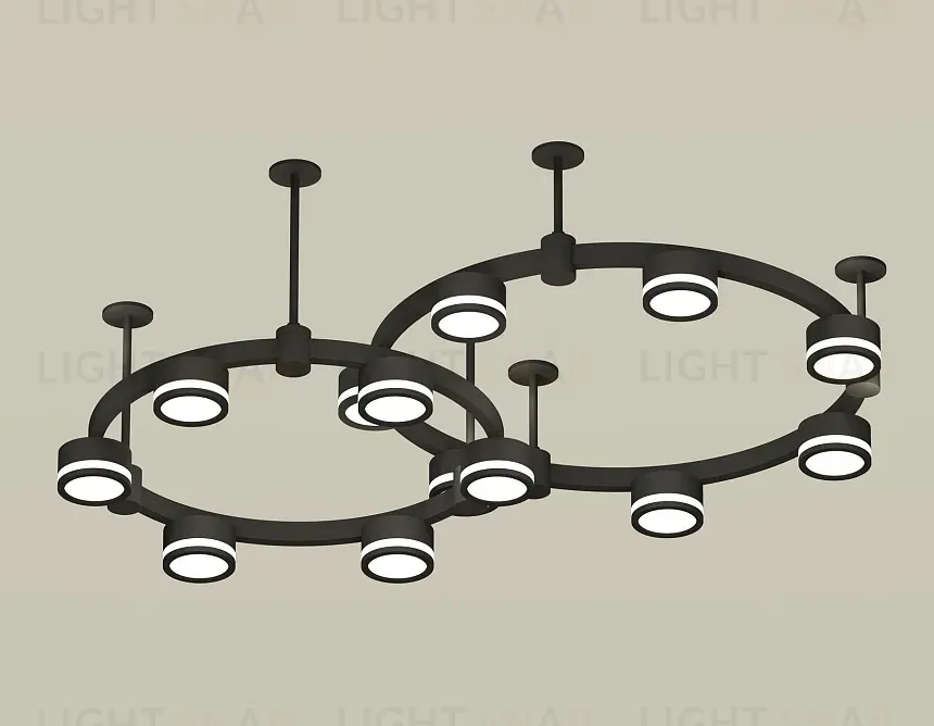 Комплект подвесного светильника Ambrella Light Techno Ring XR92221003  (A9222, A9227, C9238, C9232, N8415) XR92221003