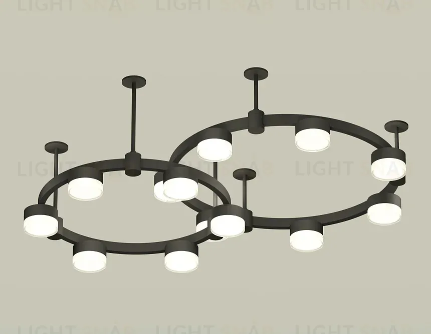Комплект подвесного светильника Ambrella Light Techno Ring XR92221006 (A9222, A9227, C9238, C9232, N8399) XR92221006