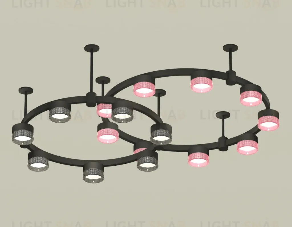Комплект подвесного светильника Ambrella Light Techno Ring XR92221200 (A9222, A9227, C9238, C9232, N8486, N8484) XR92221200