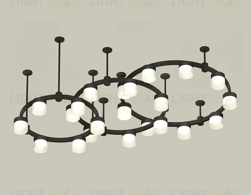 Комплект подвесного светильника Ambrella Light Techno Ring XR92222210 (A9222, A9227, C9233, C9242, C9238, C9232, N8402) XR92222210
