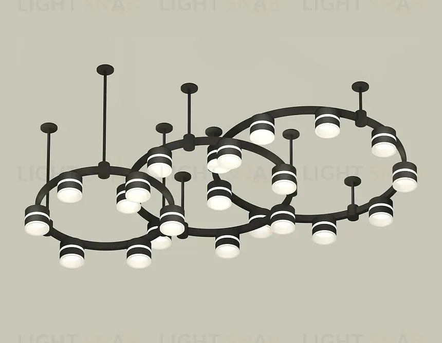 Комплект подвесного светильника Ambrella Light Techno Ring XR92222220 (A9222, A9227, C9233, C9242, C9238, C9232, N8445) XR92222220