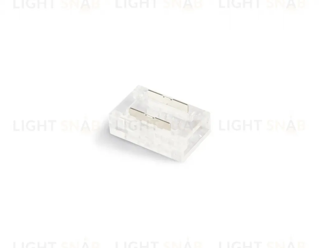 Соединитель прямой для светодиодной ленты COB 8mm 12/24V (2 конт.) GS6351 (10шт) Ambrella Light Illumination GS6351 GS6351